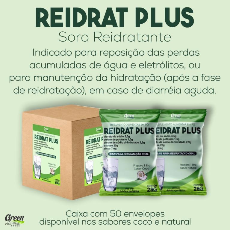 HYDRAT+PLUS 50X28G NATURAL SORO GREEN NUTRITION