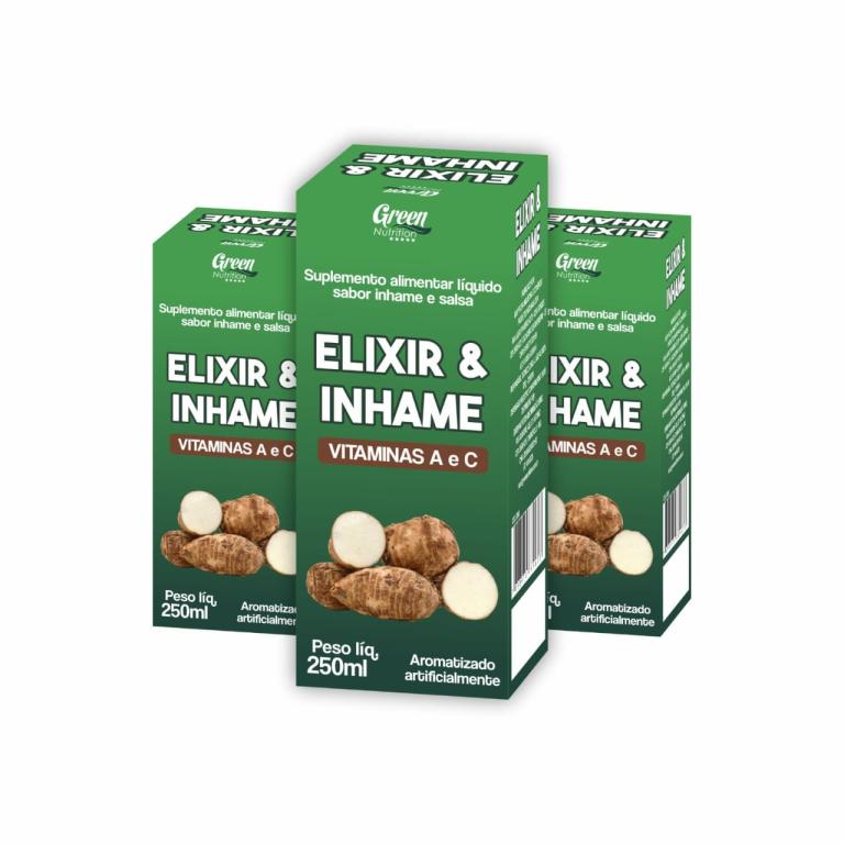 ELIXIR & INHAME 240ML GREEN NUTRITION