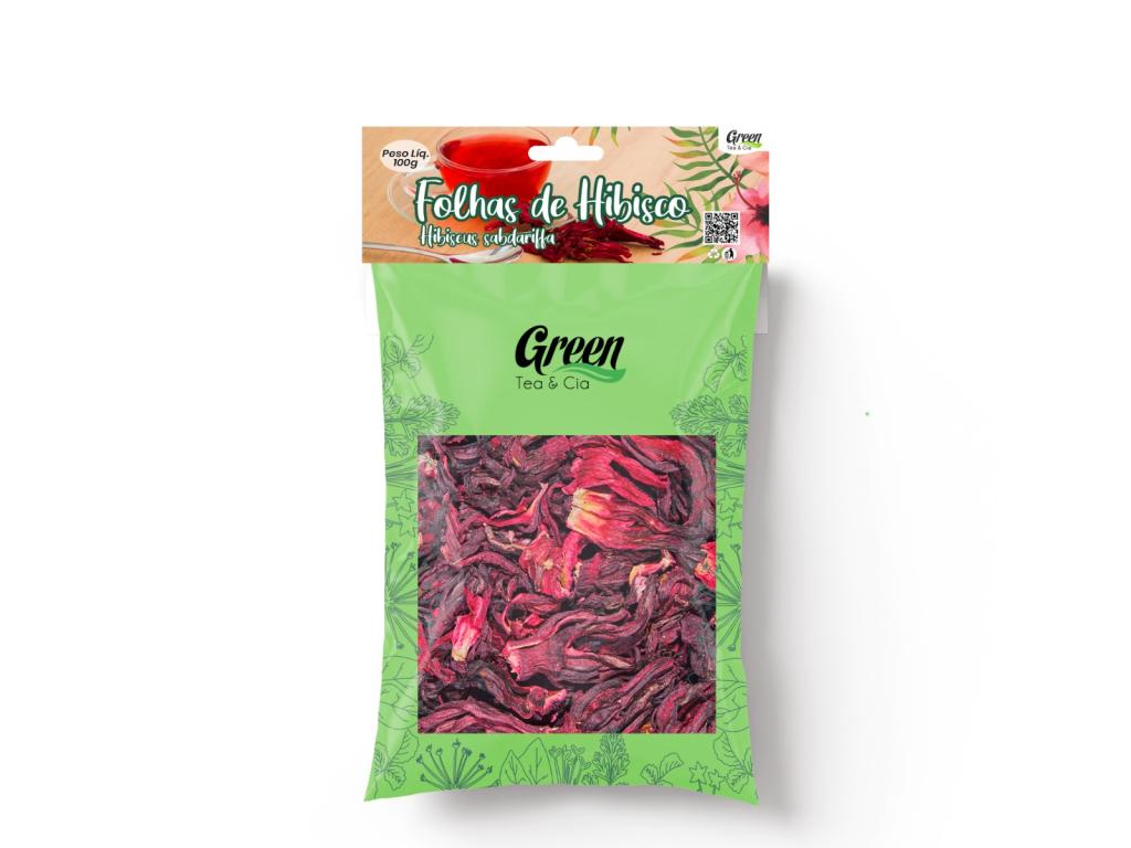 CHA HIBISCO 100G GREEN TEA & CIA