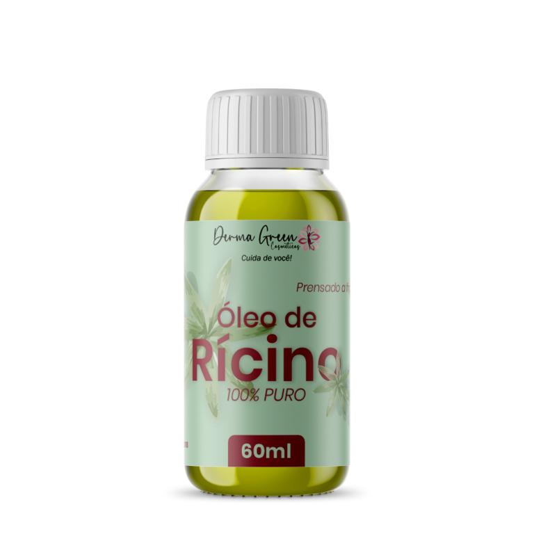 OLEO DE RICINO 100% PURO 60ML  DERMA GREEN COSMETICOS