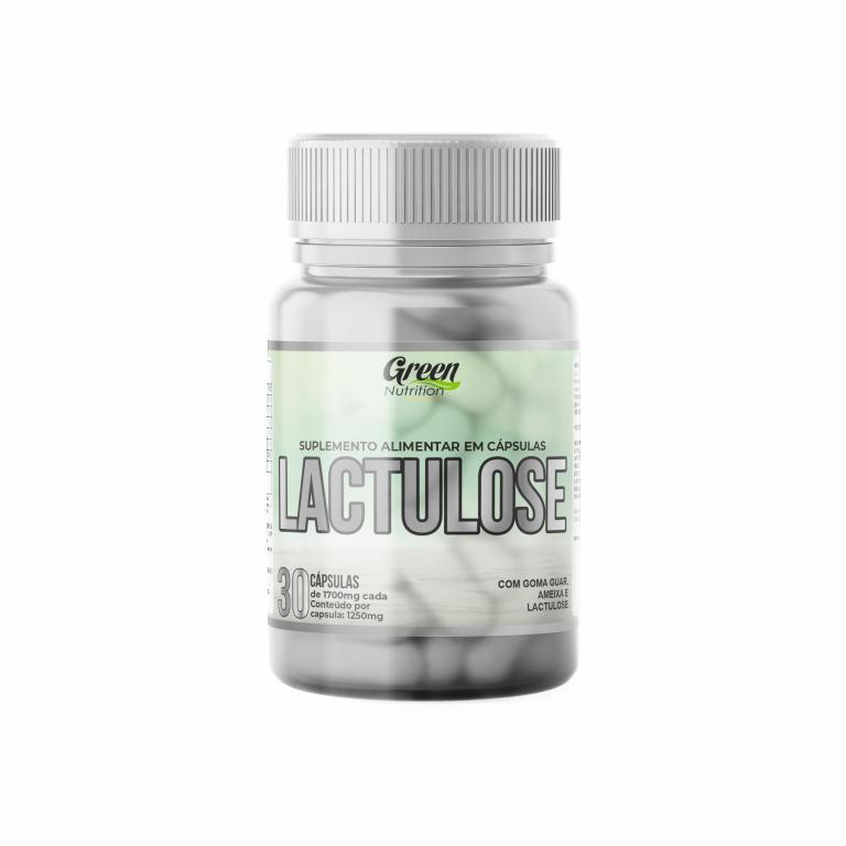 LACTULOSE 1700MG 30CAPS GREEN NUTRITION