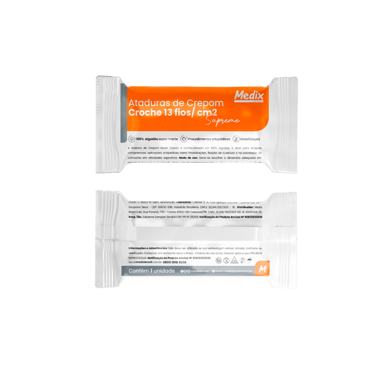 ATADURA DE CREPOM 25CMX1,80M MEDIX SUPREME