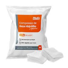 COMPRESSA CAMPO OPER 18G ETO 25X28CM 5UNID MEDIX SUPREME