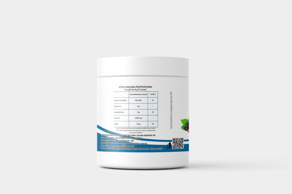 INOSITOL FRUTAS VERMELHAS 200G GREEN NUTRITION