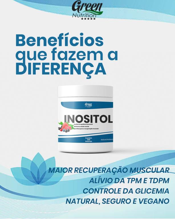 INOSITOL FRUTAS VERMELHAS 200G GREEN NUTRITION