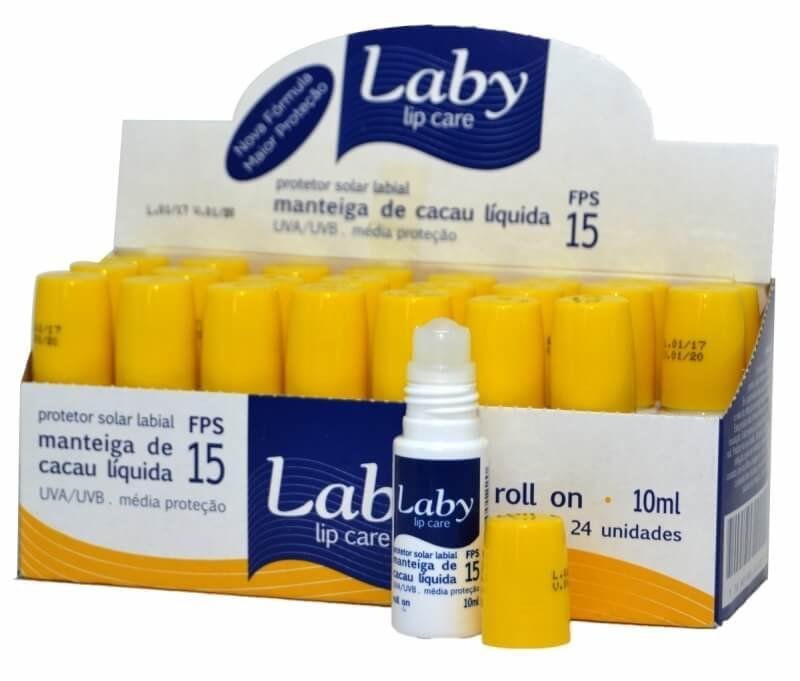 LABY MANTEIGA DE CACAU FPS15 LIQ. 10ML DP 24UN BRAVIR