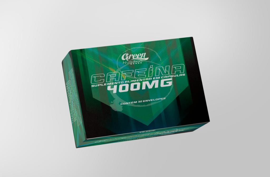 CAFEINA 32X4 400MG GREEN NUTRITION