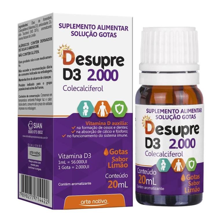 DESUPRE D3 2000UI 20ML ARTE NATIVA