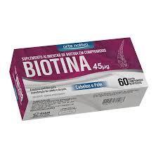 BIOTINA 45MCG 60CPR ARTE NATIVA