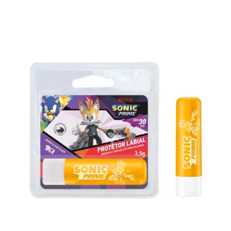 PROTETOR LABIAL FPS 30 3,5G TAILS NINE MENTA C CHOCOLATE SONIC
