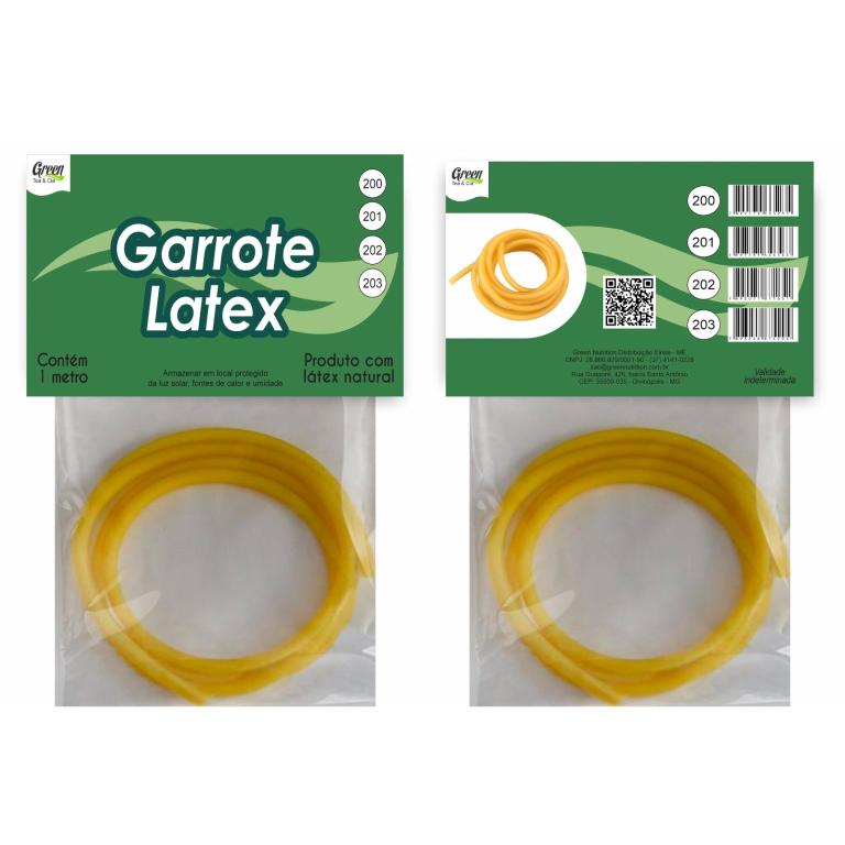 TUBO LATEX N� 202 1MTS GREEN TEA & CIA