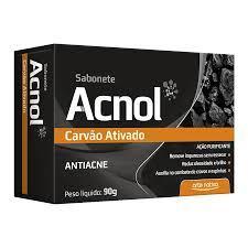 SABONETE ACNOL CARVAO ATIVADO 90G ARTE NATIVA
