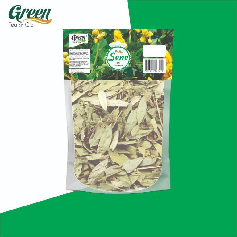 CHA SENE FOLHA 50G TRANSP. GREEN TEA & CIA