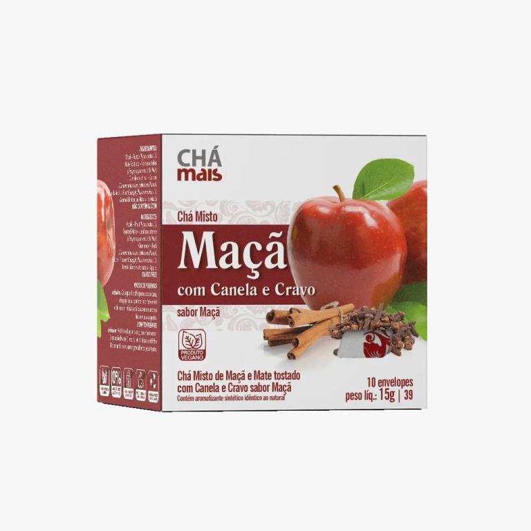CHA MACA C/ CRAVO E CANELA 10 SACHES 15G CHA MAIS