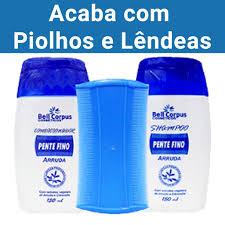 KIT SHAMPOO ARRUDA PENTE FINO 1X3 BELL CORPUS