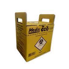 COLETOR PERFURO-CORTANTE QUIMICO 20 LTS MEDIX