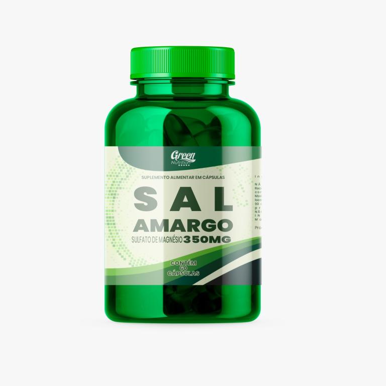 SAL AMARGO 350MG 60CAPS GREEN NUTRITION