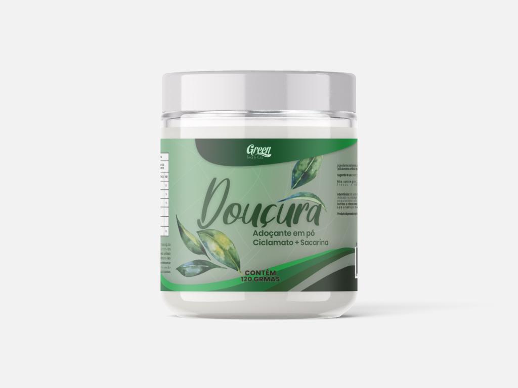 ADOCANTE DOUCURA 120G GREEN TEA & CIA