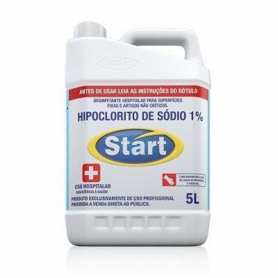HIPOCLORITO DE SODIO 1% 5LT. START
