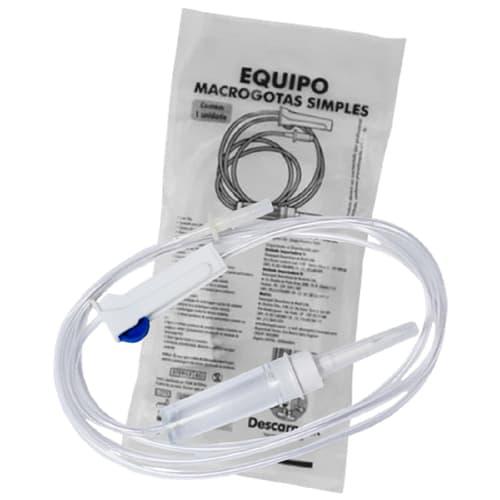 EQUIPO MACROGOTAS LUIER SLIP INTRAVENOSA DESCARPACK