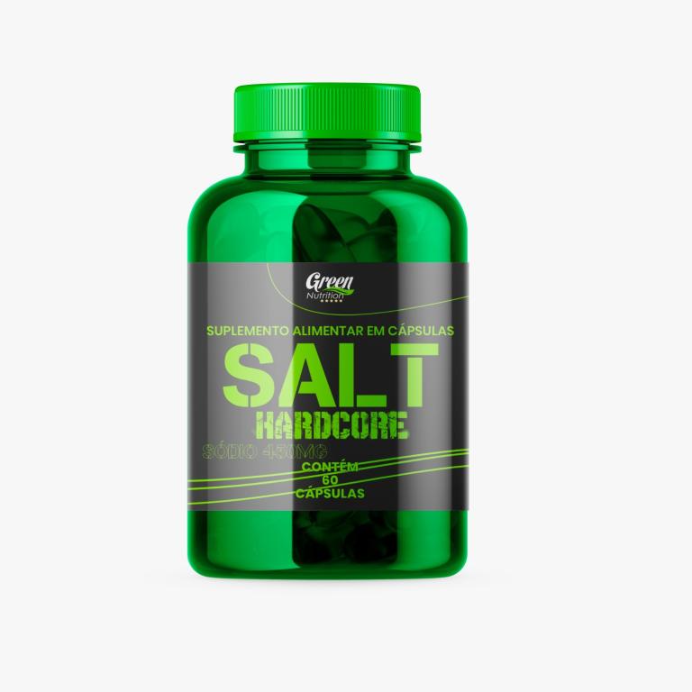 SALT HARDCORE 450MG 30CAPS GREEN NUTRITION