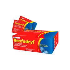 RESFEDRYL ENV. CX50 SACHES PHARMASCIENCE