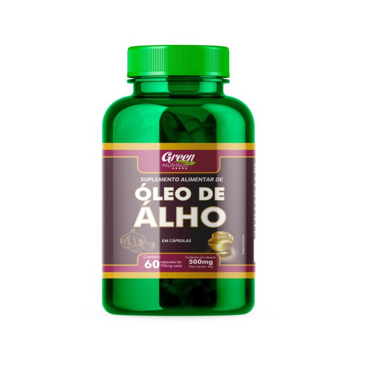 OLEO DE ALHO 500MG 60CAPS GREEN NUTRITION