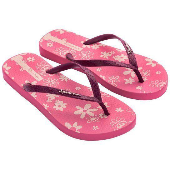 CHINELO IPANEMA OASIS AD FEMININO ROSA / VERMELHO