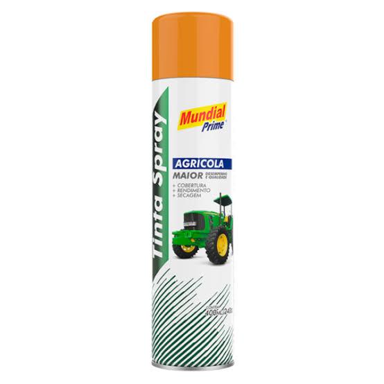 TINTA SPRAY 400ML AGRICOLA MUNDIAL PRIME LARANJA - Lote: 2410001895 Validade: 29/10/2027