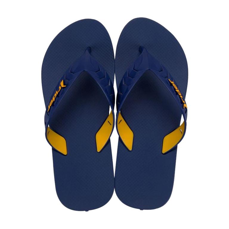 CHINELO RIDER STREET DUO AZUL/AZUL/AMARELO