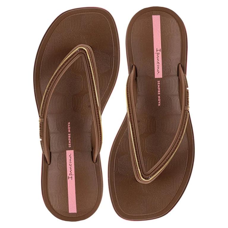 CHINELO IPANEMA GLOW AD   MARROM/DOU