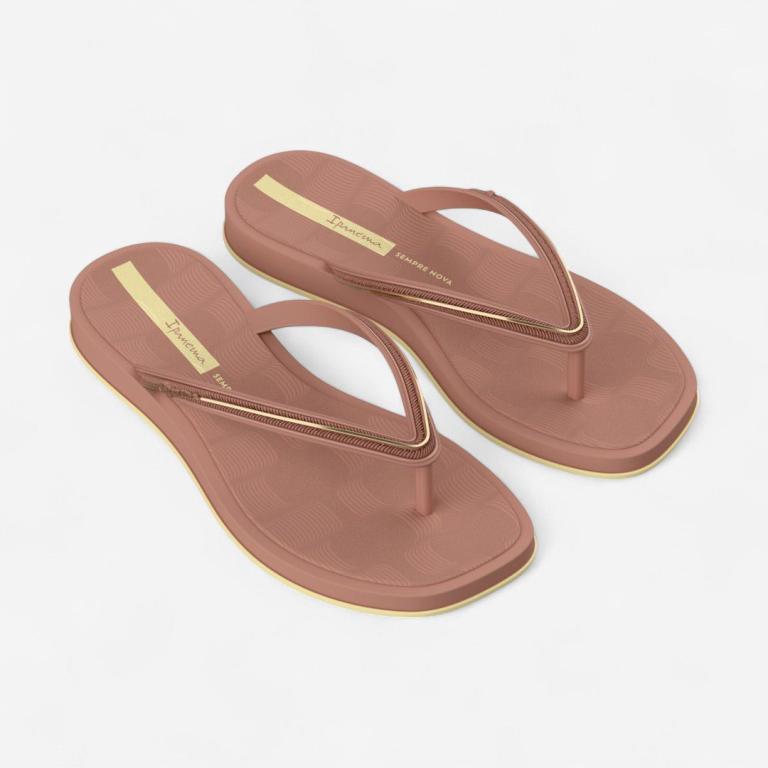 CHINELO IPANEMA GLOW AD   ROSA/DOURA