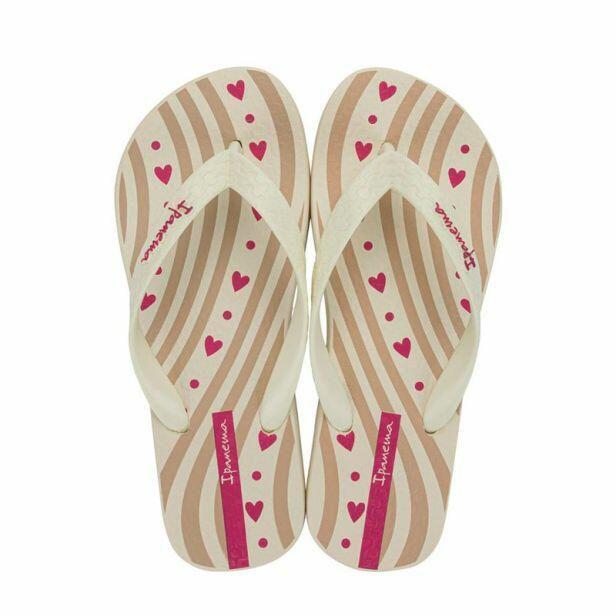 CHINELO IPANEMA HAPPY FEM BEGE/BEGE/