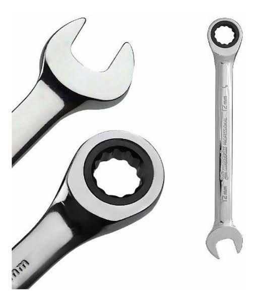 CHAVE COMBINADA COM CATRACA - 19MM
