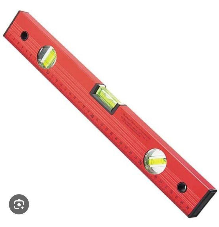 NIVEL ALUMINIO VERMELHO 30CM IMANTADO