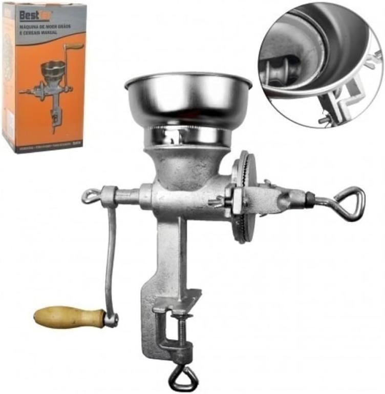 MAQUINA DE MOER GRAOS E CEREAIS MANUAL