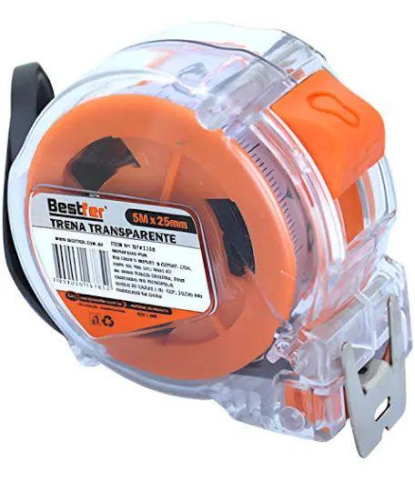 TRENA TRANSPARENTE 5MX25MM