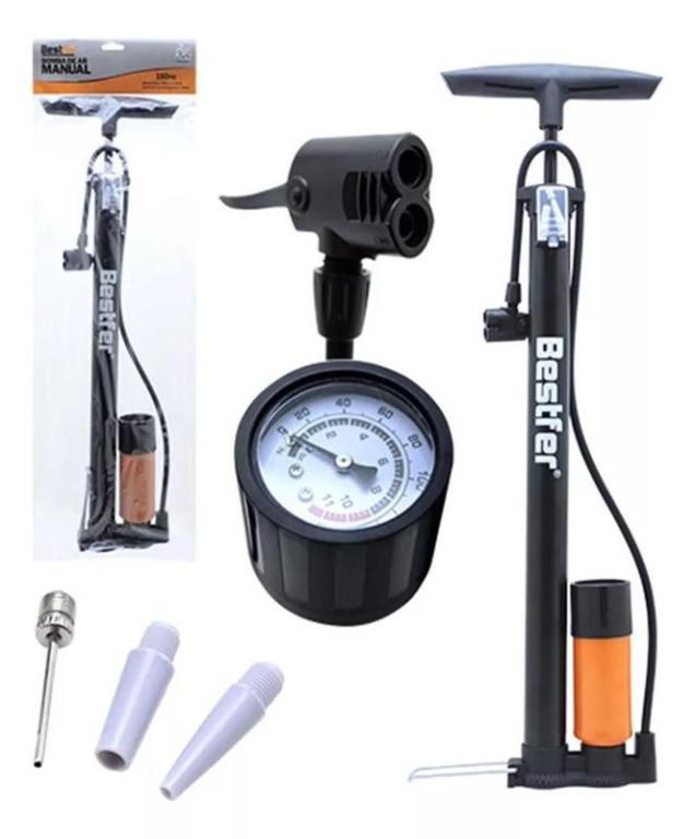 BOMBA BICICLETA PRETA - 59CM