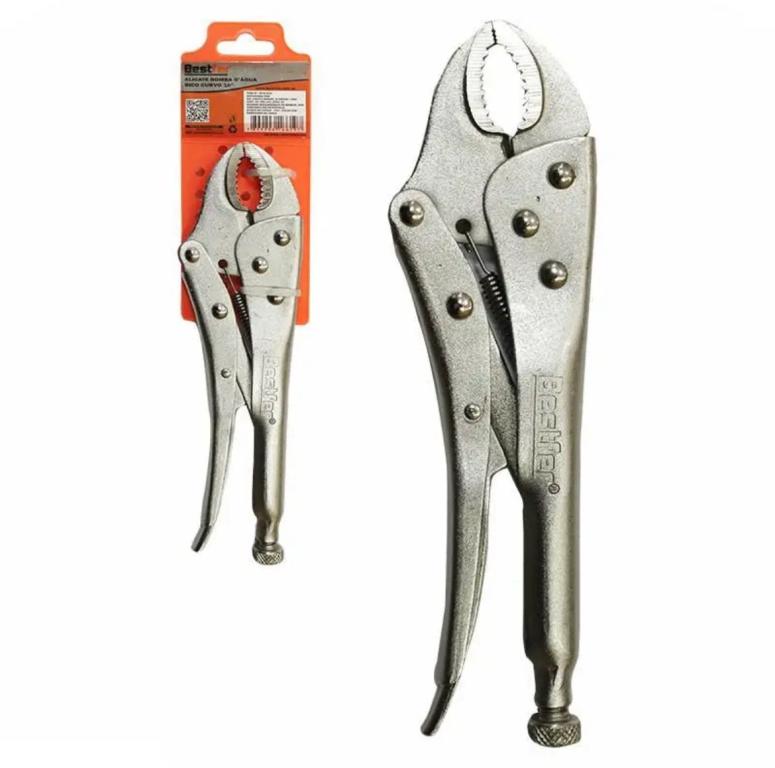 ALICATE DE PRESSAO 10POL CURVO