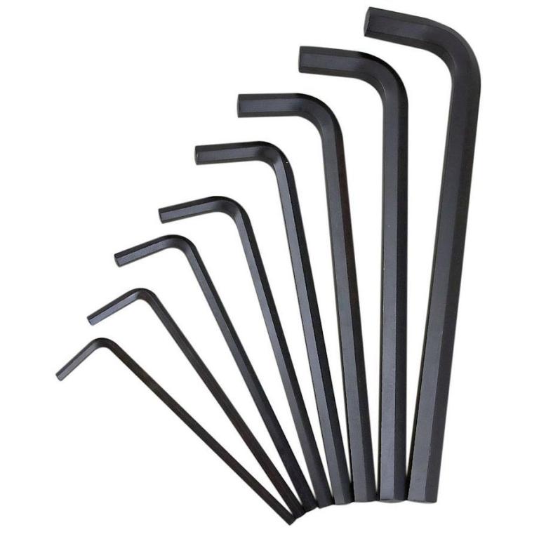 CHAVE HEX PRETA 12MM