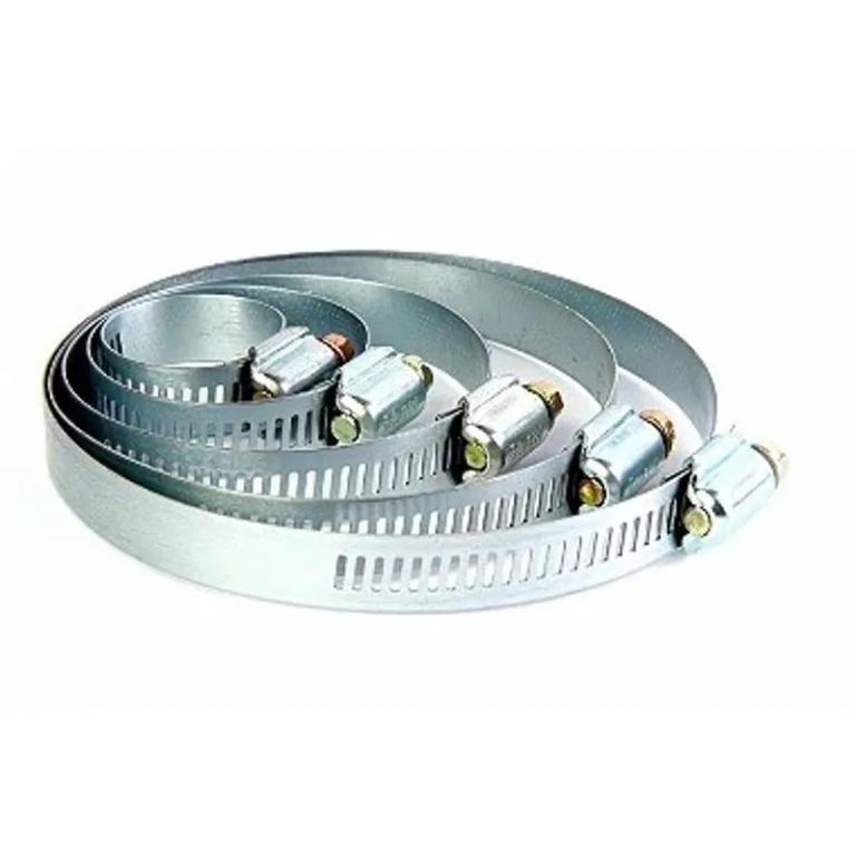 ABRACADEIRA ROSCA S/FIM 5/8POL - INOX  REFORCADA