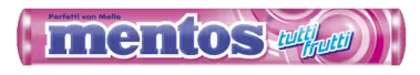 MENTOS STICK TUTTI FRUTTI C/16