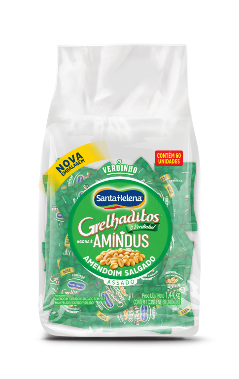 AMENDOIM GRELHADITOS AMINDUS 24G UND