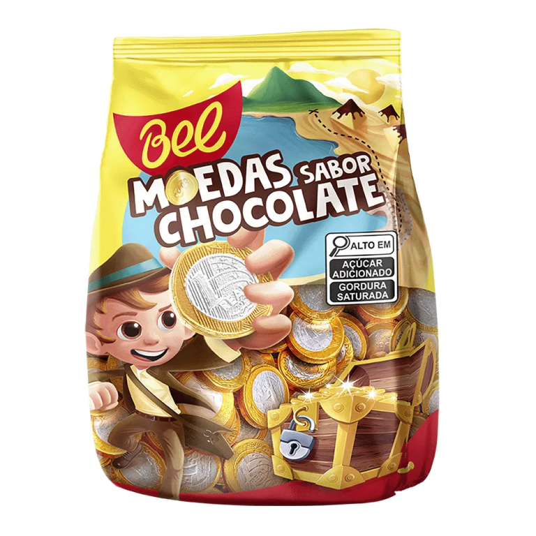 MOEDAS DE CHOCOLATE BEL 500G