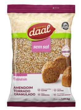 DAAL AMENDOIM GRANULADO SEM SAL 1,01KG