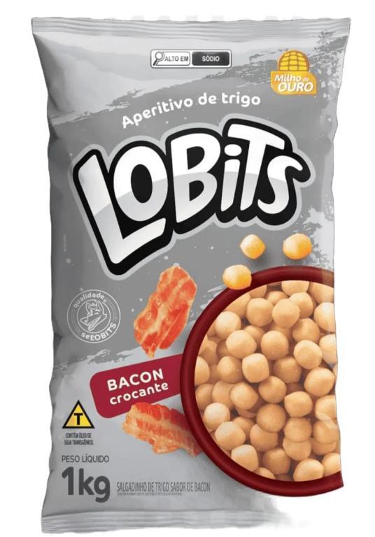 SALGADINHO LOBITS TIRA TEIMA BACON 1KG