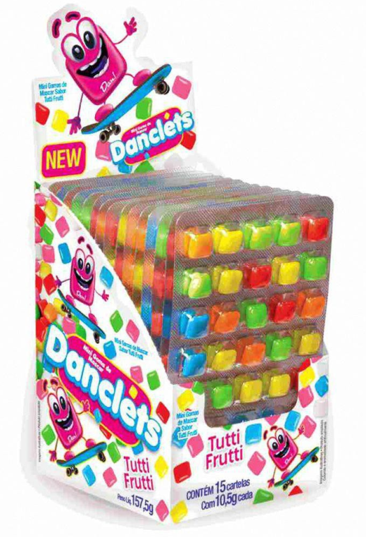 DANCLETS TUTTI FRUTTI 10,5g C/15