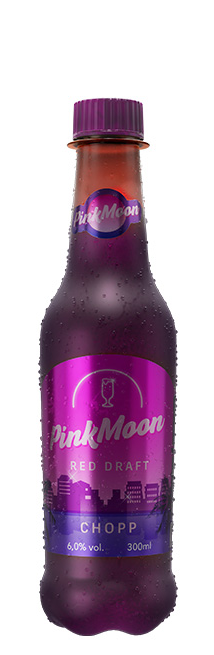 CHOPP DE VINHO PINK MOON PET 6X300ML