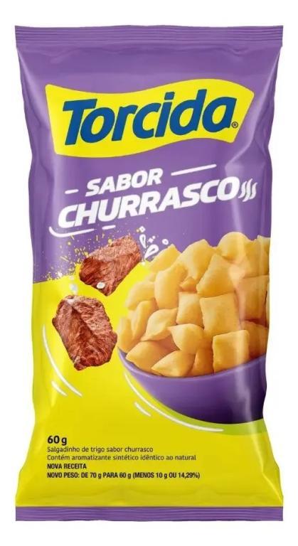 SALGADINHO TORCIDA CHURRASCO 60G