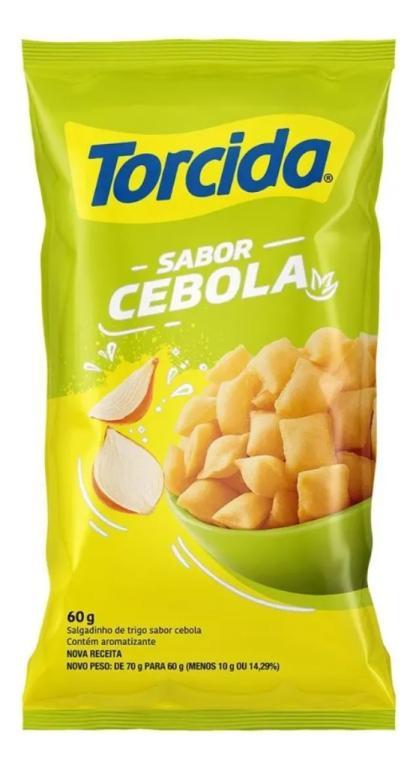 SALGADINHO TORCIDA CEBOLA 60G